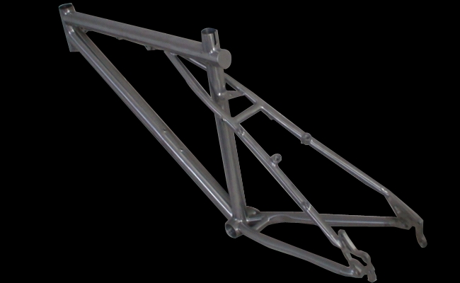 Durable Titanium Bike Frame